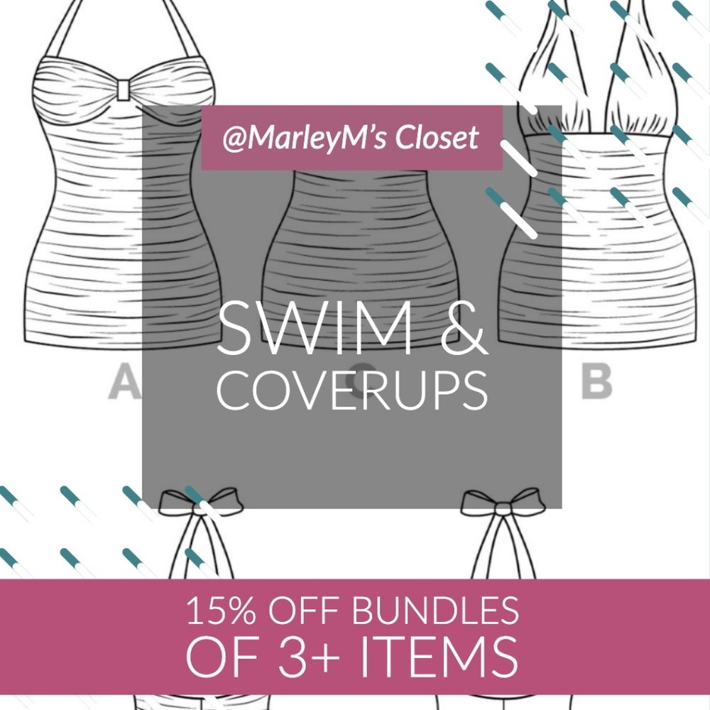 Swimsuits, bathing suits, bikinis, cover ups!